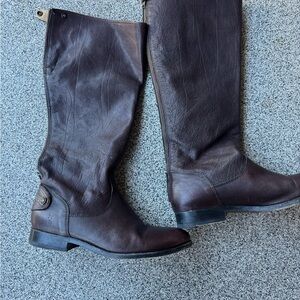 Frye Melissa Leather Riding Boots